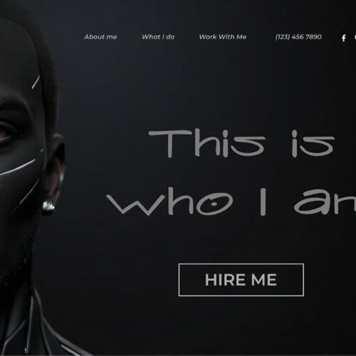 One Page Website Design